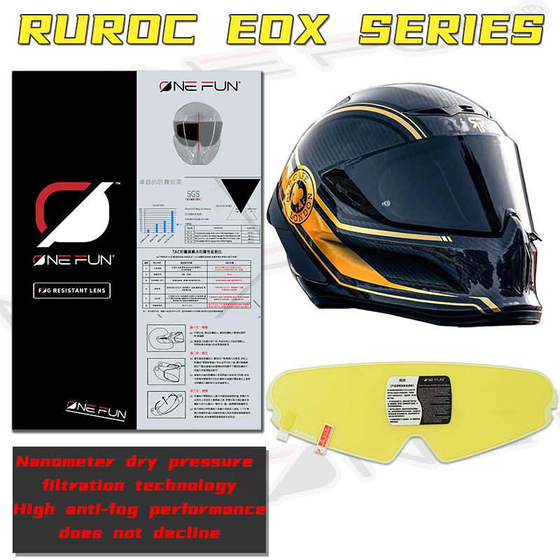 Motorcycle Helmet Anti Fog Pinlock Shield - Visor Anti Fog untuk Helm Motor
