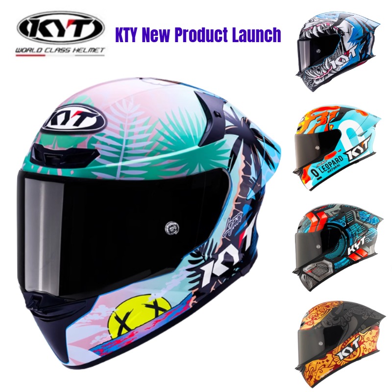 Carbon Fiber Lightweight Motorcycle Helmet - Helm Sepeda Motor Serat Karbon KYT