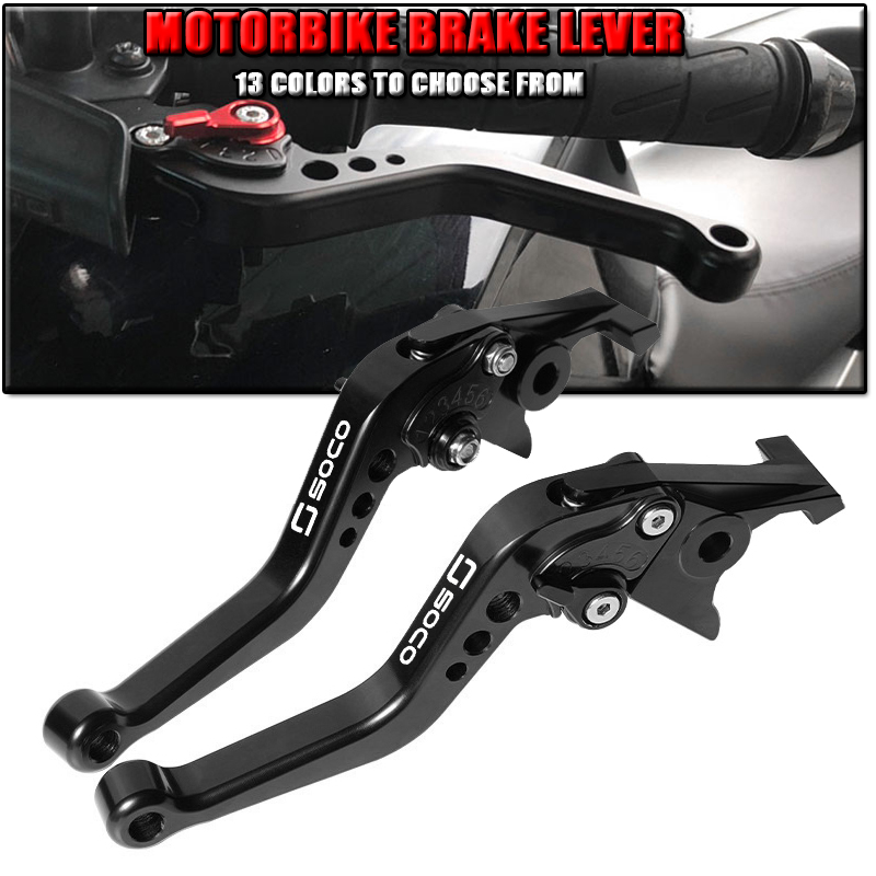 Cnc Aluminum Adjustable Brake Clutch Levers - UNTUK Sepeda Motor Super Soco TC