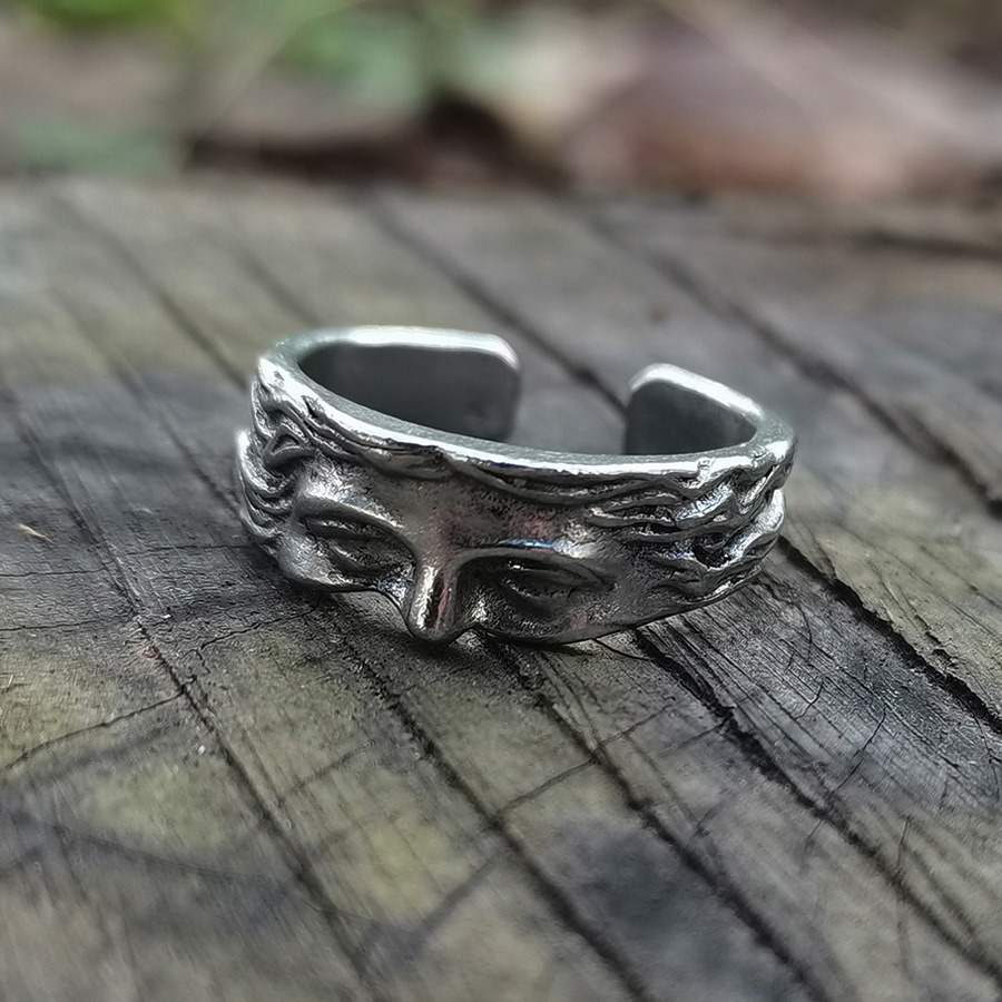 Vintage Open Face Retro Helmet - Cincin Setengah Masker Venus Kreatif untuk