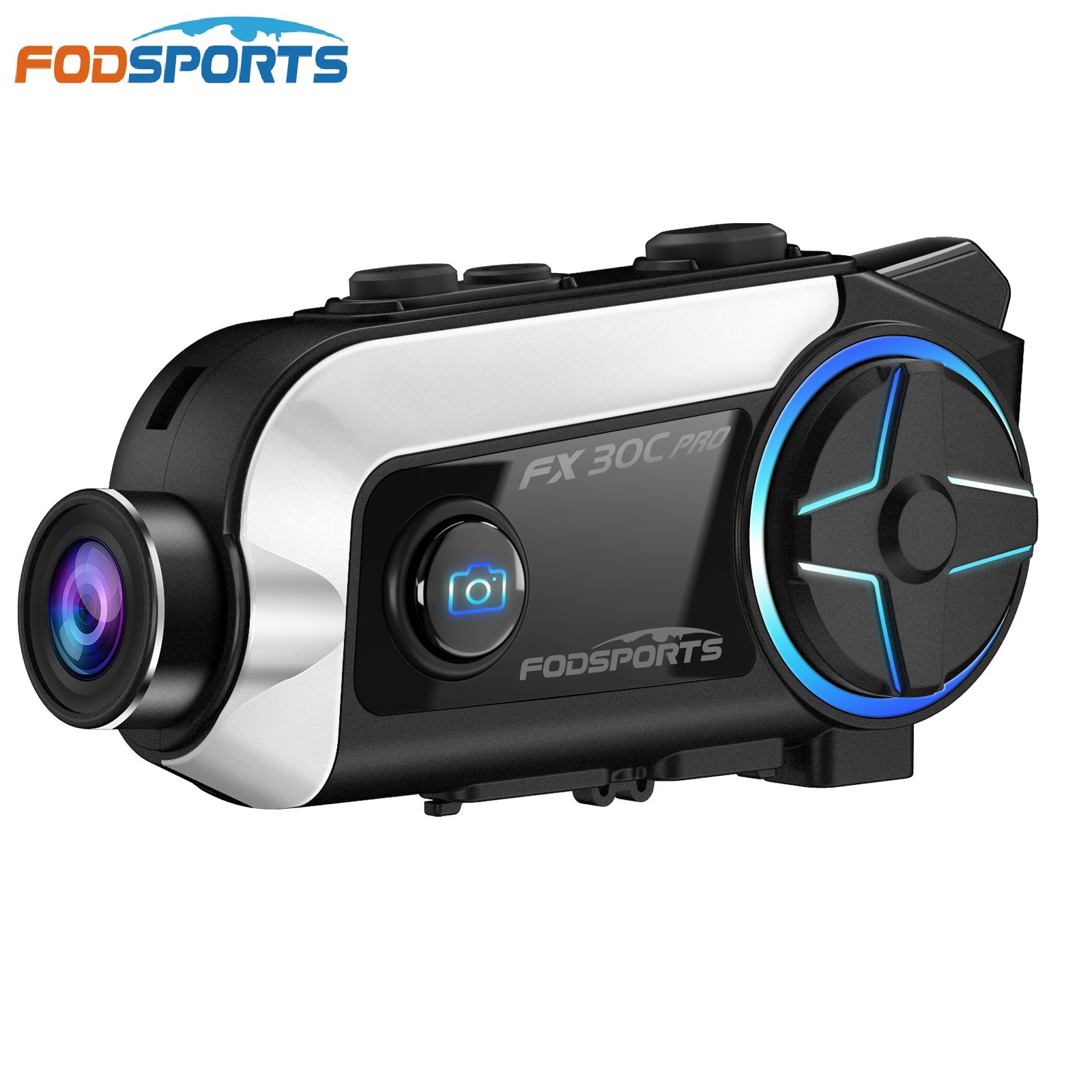 Universal Motorcycle Helmet Intercom Headset - Interkom Motor Fodsports FX30C PRO, Headset