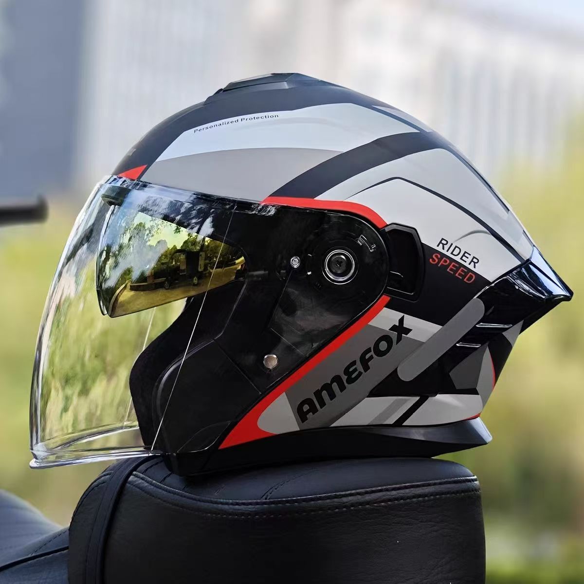Motorcycle Helmet Inner Sun Visor Lens - Helm Motor Gaya Jet 3/4 dengan
