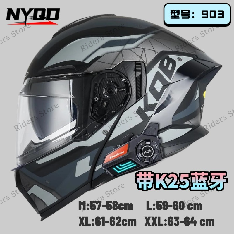 Helm Sepeda Motor Bersertifika - Full Face Motorcycle Helmet With Bluetooth ulasan dan harga