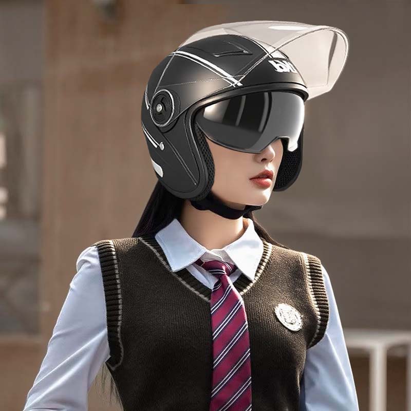 Helm Sepeda Motor Dual Visor F - Dual Visor Motorcycle Racing Helmet ulasan dan harga