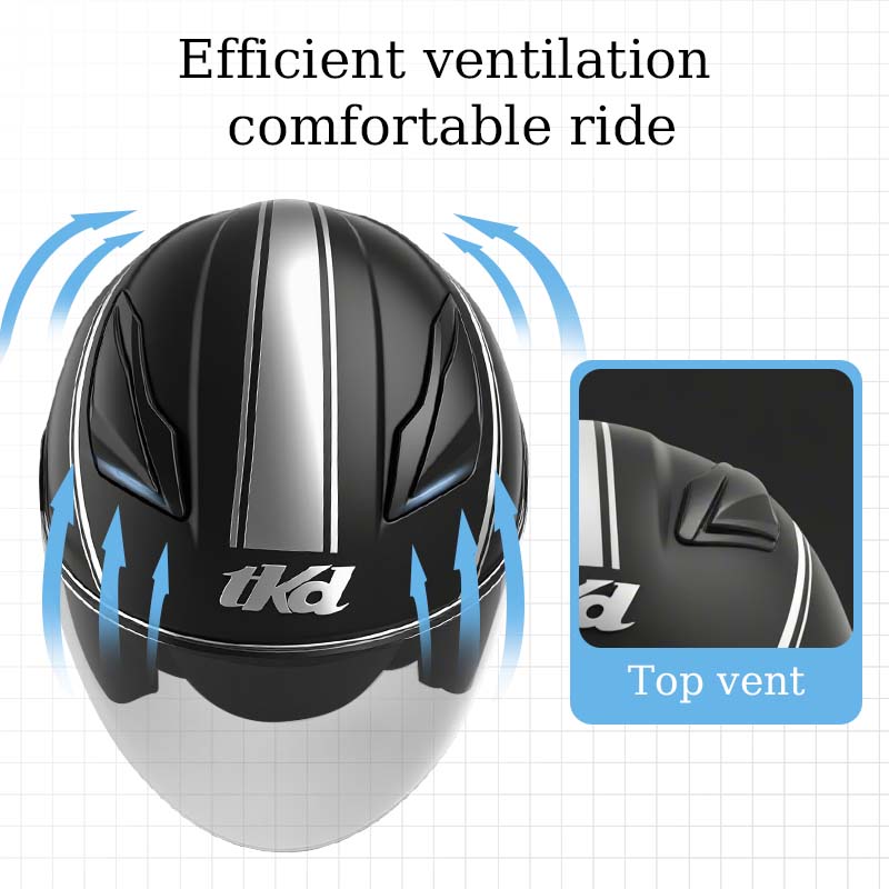 Helm Sepeda Motor Dual Visor F - Dual Visor Motorcycle Racing Helmet ulasan dan harga