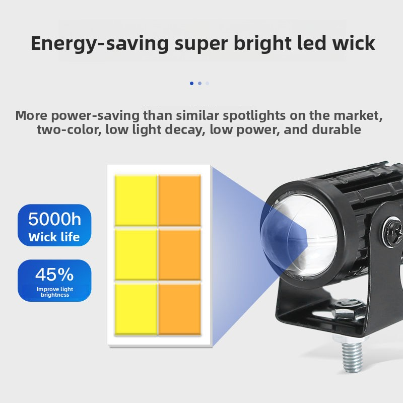 1 Buah/2 Buah 100W 30000LM Lam - Universal Motorcycle Led Headlight Projector ulasan dan harga