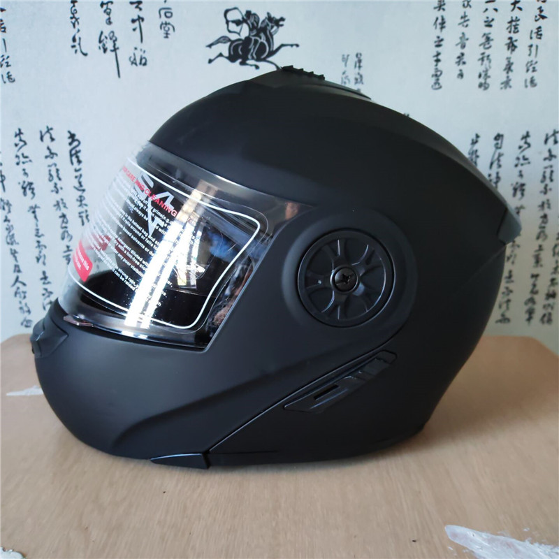 Helm Sepeda Motor Modular Flip - Motorcycle Helmet Inner Sun Visor Lens ulasan dan harga
