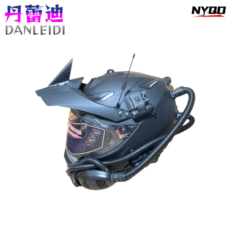 Rally helm sepeda motor off-ro - Full Face Motorcycle Helmet With Bluetooth ulasan dan harga