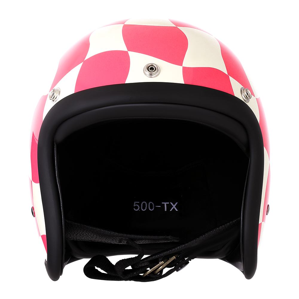 Helm Sepeda Motor TT&COCASCOS  - Vintage Open Face Retro Helmet ulasan dan harga