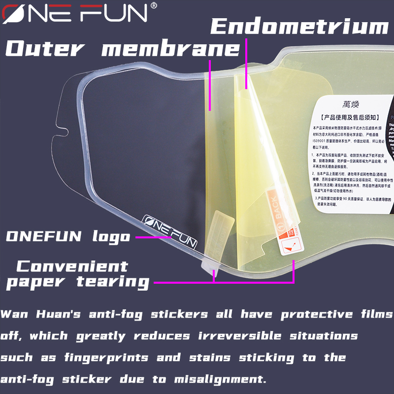 Visor Anti Fog untuk Helm Moto - Motorcycle Helmet Anti Fog Pinlock Shield ulasan dan harga