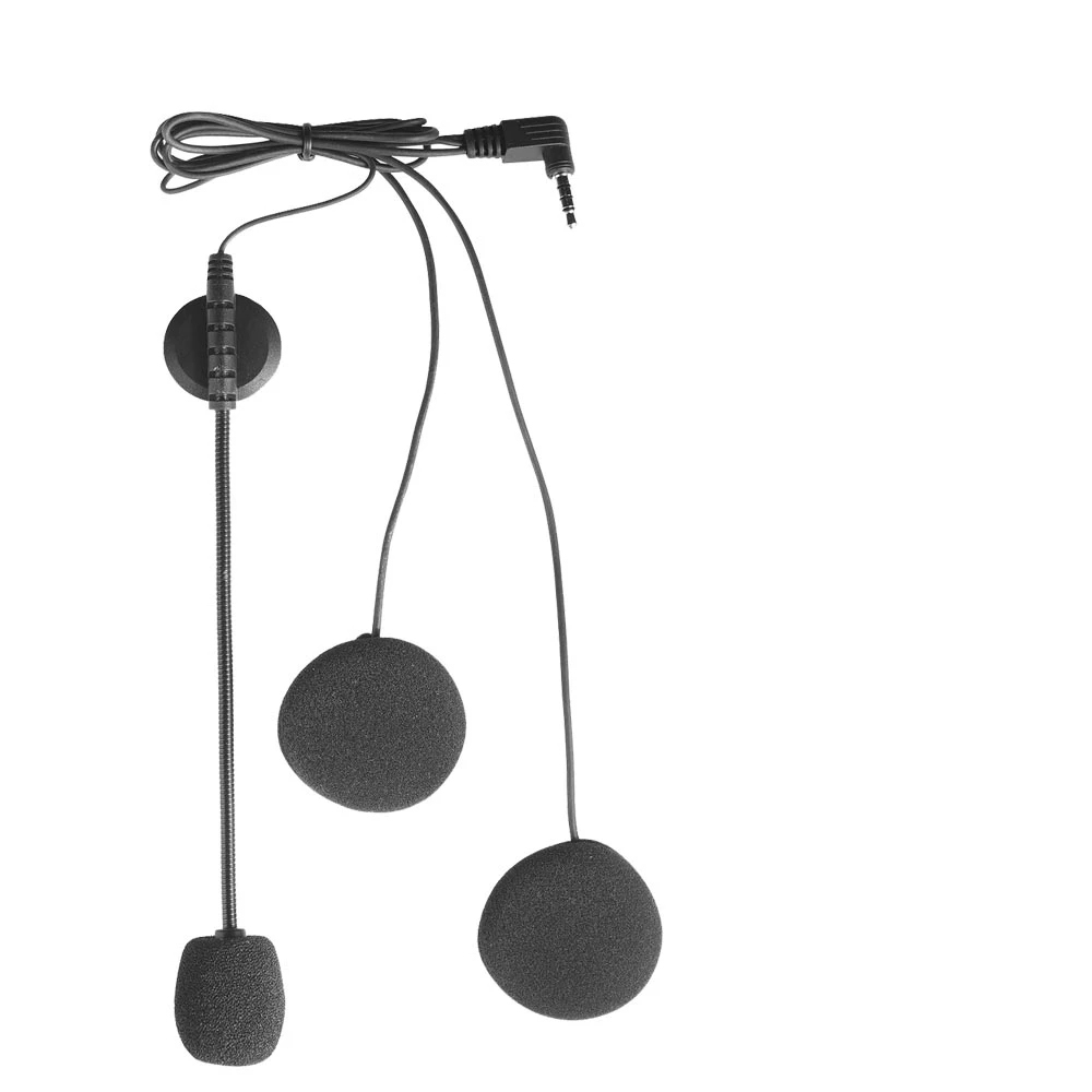 Aksesoris Mikrofon Earphone 3. - Universal Motorcycle Helmet Intercom Headset ulasan dan harga