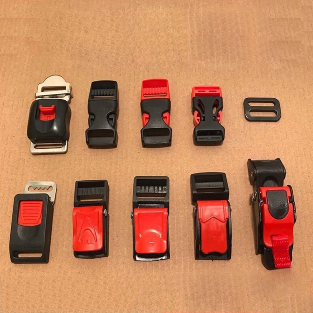 Kunci Pengaman Helm Motor Plas - Quick Release Buckle Motorcycle Helmet ulasan dan harga