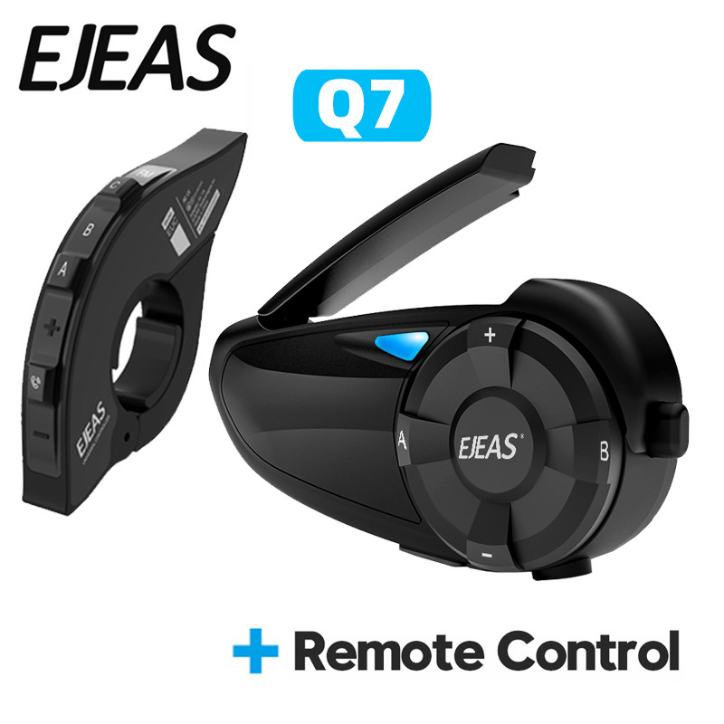 EJEAS Q7 Headset Helm Sepeda M - Universal Motorcycle Helmet Intercom Headset ulasan dan harga