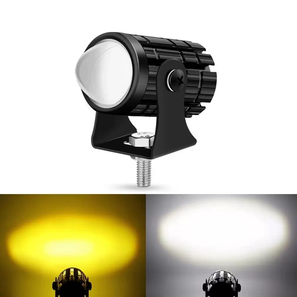 Lampu Depan LED Sepeda Motor U - Universal Motorcycle Led Headlight Projector ulasan dan harga