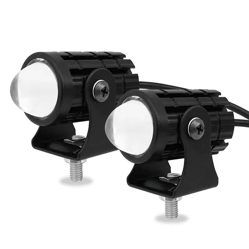 Lampu Depan LED Sepeda Motor U - Universal Motorcycle Led Headlight Projector ulasan dan harga