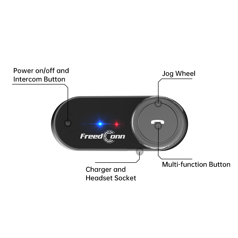 Headset Interkom Bluetooth Fre - Motorcycle Helmets ulasan dan harga