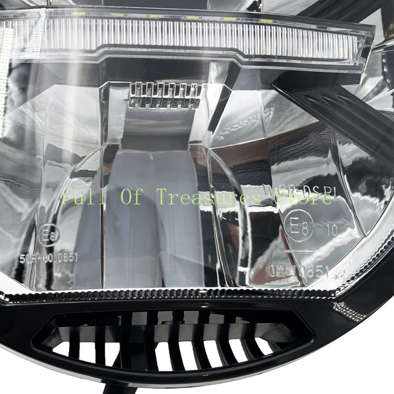 Lampu Depan LED Motor Universa - Universal Motorcycle Led Headlight Projector ulasan dan harga