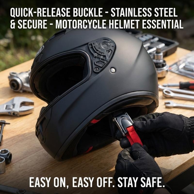 Helm Sepeda Motor G7NA Stainle - Quick Release Buckle Motorcycle Helmet ulasan dan harga