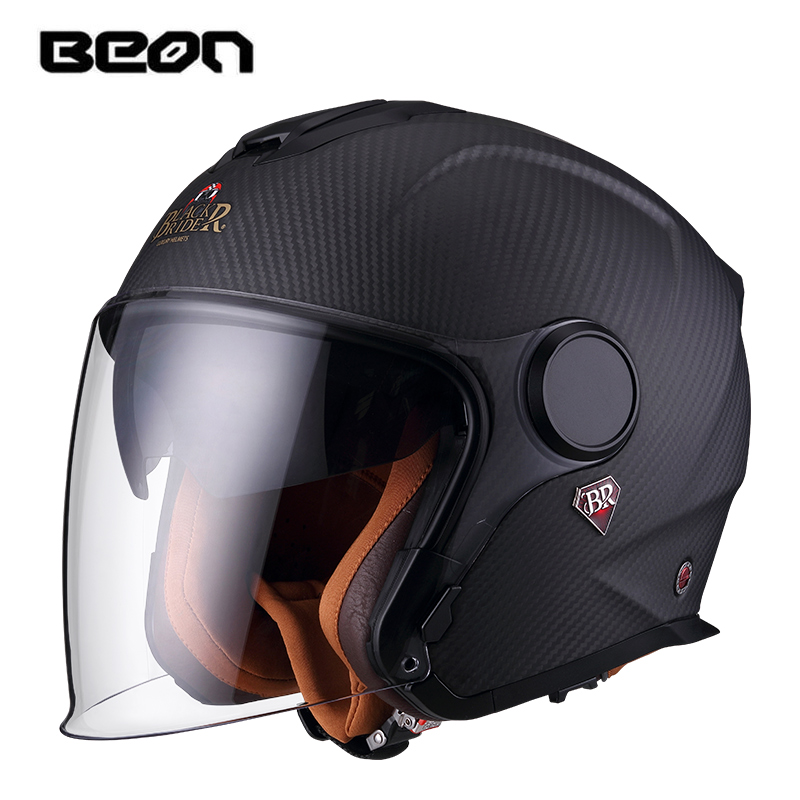 BEON BR23 Helm Sepeda Motor Se - Carbon Fiber Lightweight Motorcycle Helmet ulasan dan harga