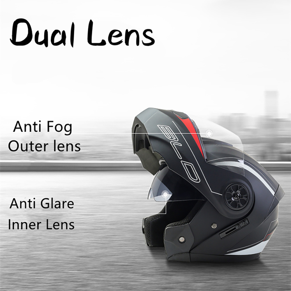 Helm sepeda motor Modular, len - Motorcycle Helmet Inner Sun Visor Lens ulasan dan harga