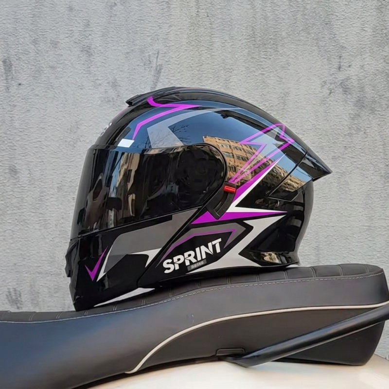 Helm Motor Modular Flip Up Ful - Modular Flip Up Motorcycle Helmet Dot Approved ulasan dan harga