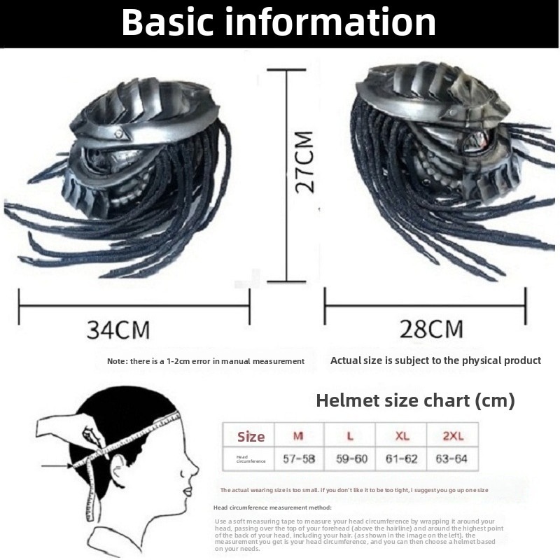 Helm Motor Full Face Airo New  - Custom Predator Motorcycle Helmet ulasan dan harga