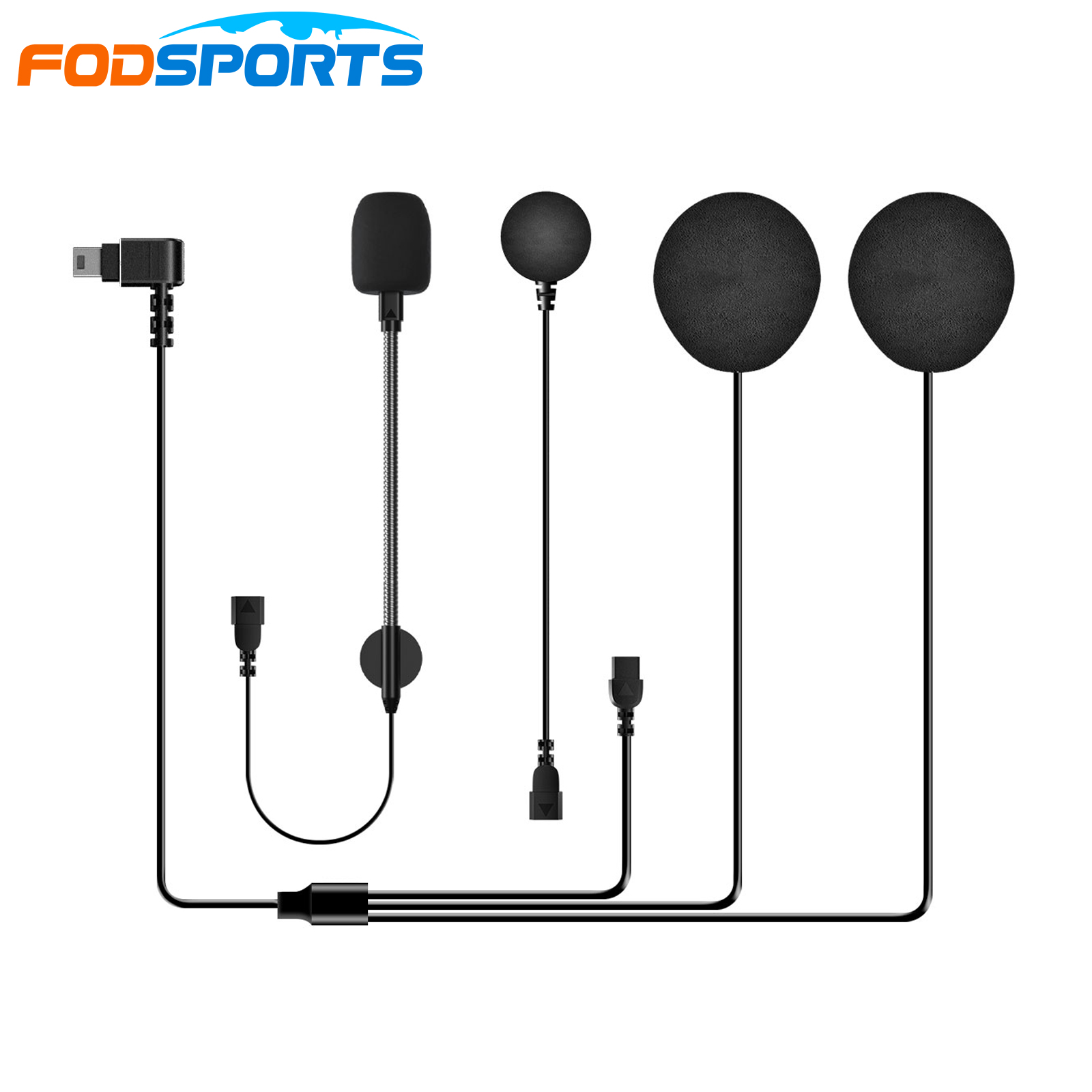 Fodsports FX30C Pro Parts Spea - Full Face Motorcycle Helmet With Bluetooth ulasan dan harga