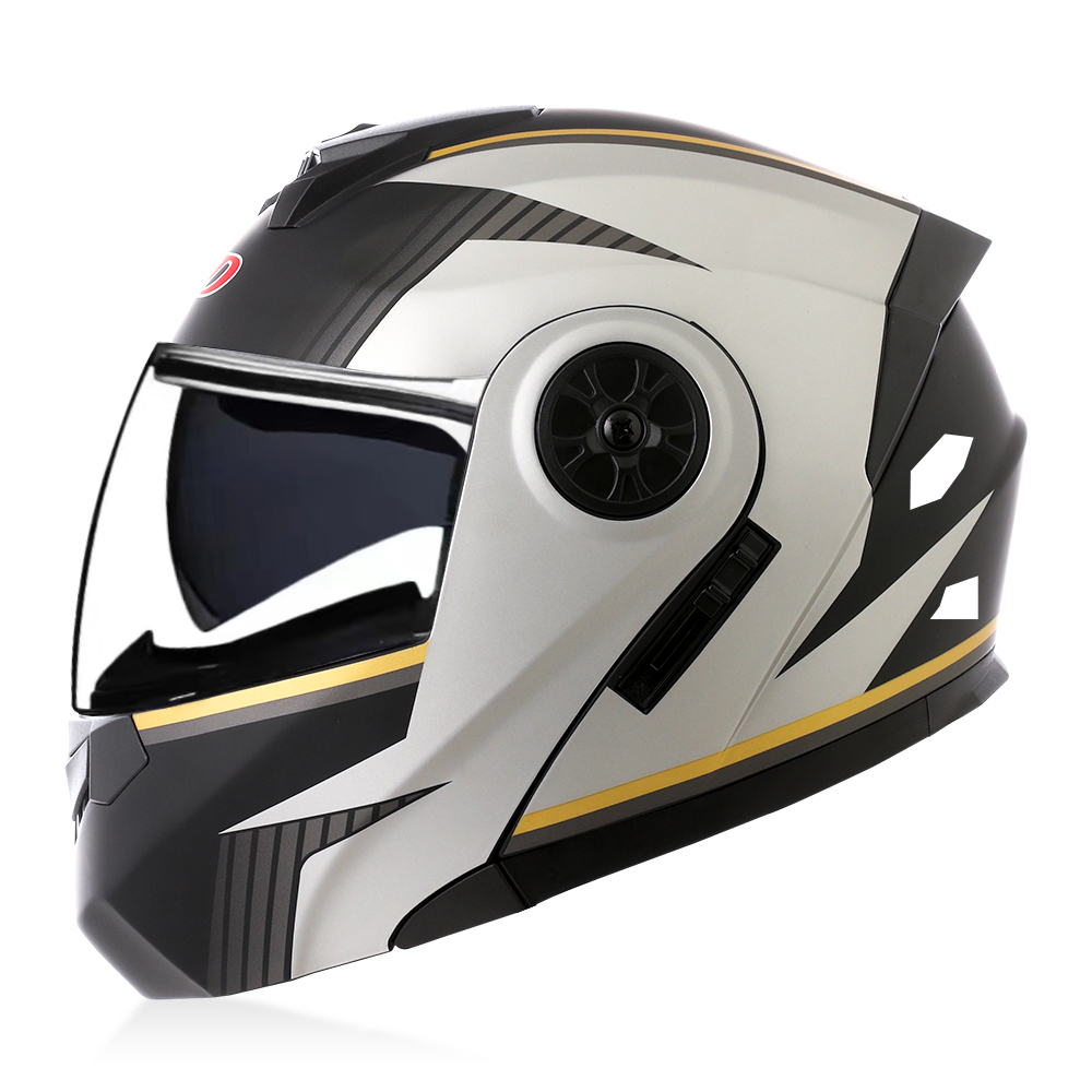 Helm Modular Flip Up Berkualit - Modular Flip Up Motorcycle Helmet Dot Approved ulasan dan harga