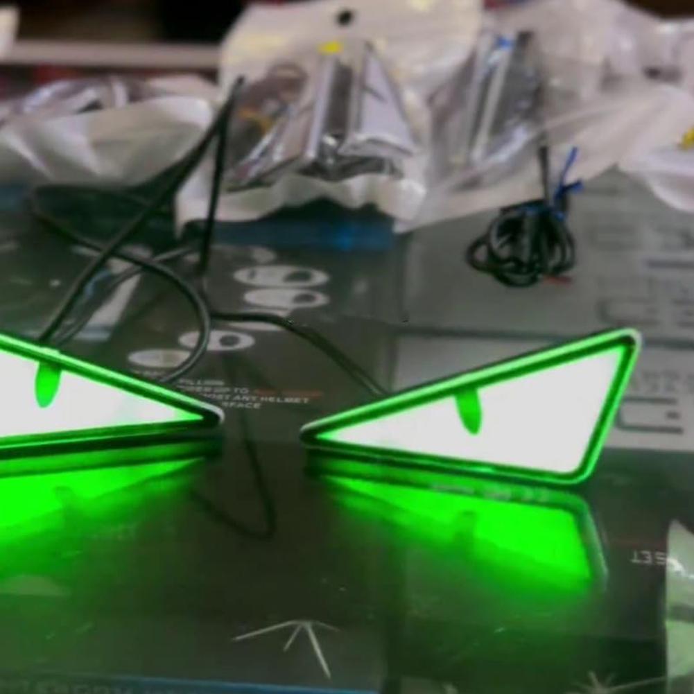 Lampu sorot motor LED segitiga - Universal Motorcycle Led Headlight Projector ulasan dan harga