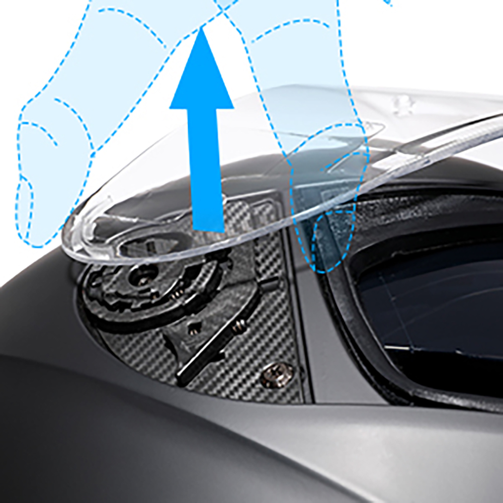 Visor Helm untuk Helm Sepeda M - Carbon Fiber Lightweight Motorcycle Helmet ulasan dan harga