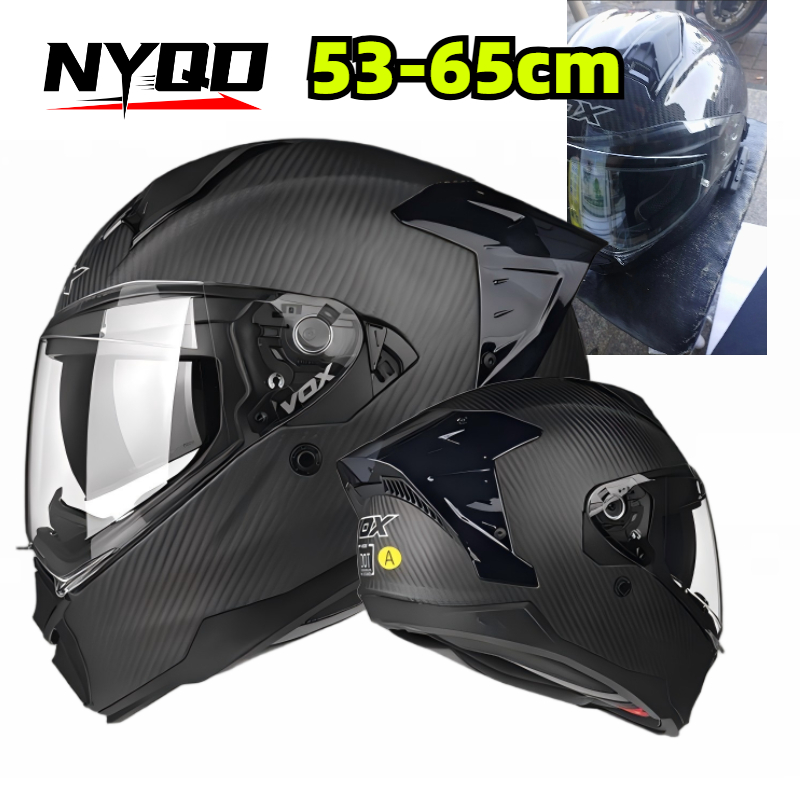 Helm Sepeda Motor Full Face Se - Dual Visor Motorcycle Racing Helmet ulasan dan harga