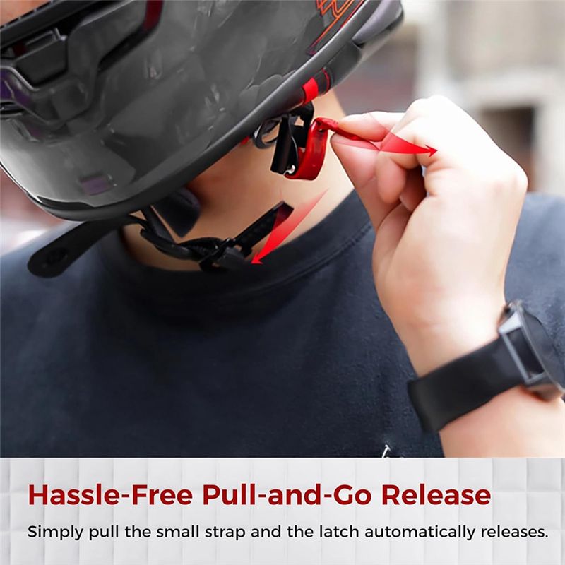 Kit Pengganti Gesper Lepas Cep - Quick Release Buckle Motorcycle Helmet ulasan dan harga