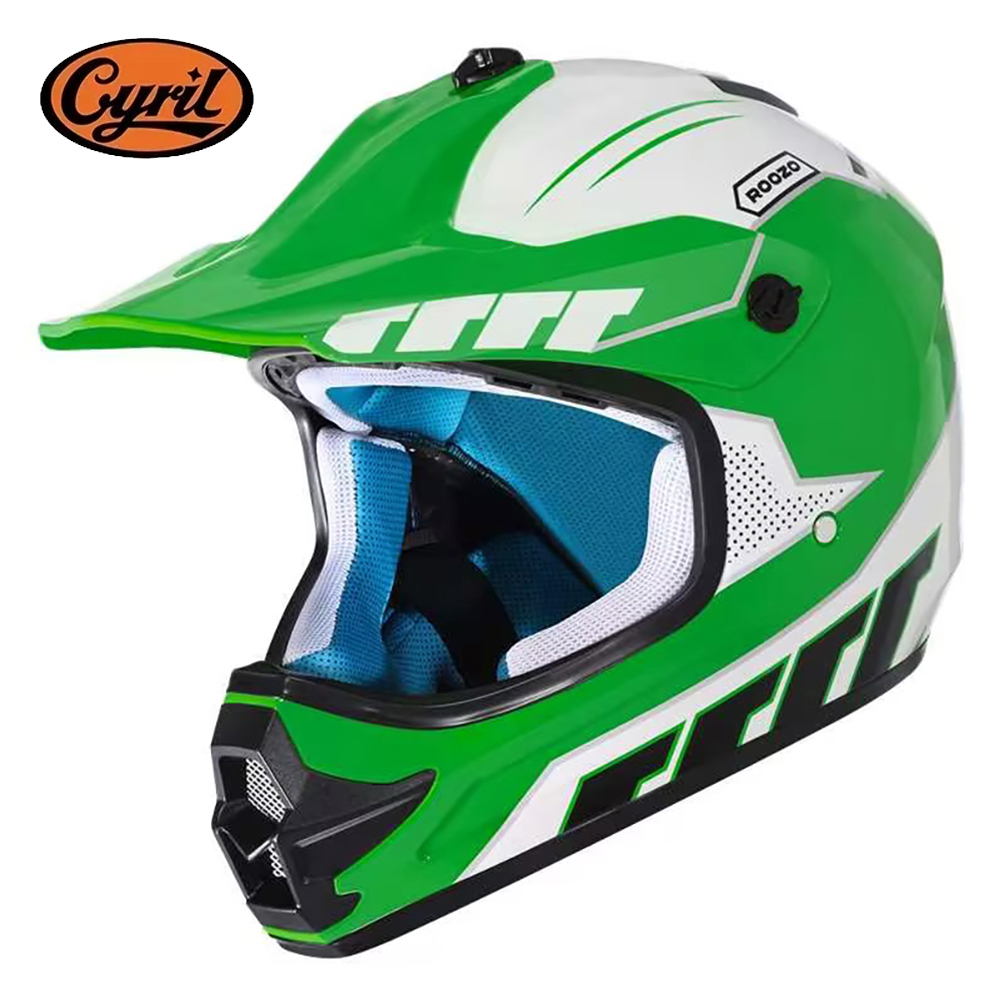 Set Perlengkapan Motocross Ana - Off Road Motocross Helmet Goggles Set ulasan dan harga